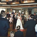 USA TX Dallas 1999MAR20 Wedding CHRISTNER Reception 012  Toasting the Bride and Groom. : 1999, Americas, Christner - Mike & Rebekah, Dallas, Date, Events, March, Month, North America, Places, Texas, USA, Wedding, Year
